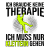 Klettern Therapie Spruch