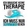Schwimmen Therapie Spruch