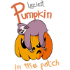 Halloween Sloth Laziest Pumpkin In The Patch