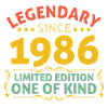 Legendary since 1986 Limited Edition