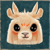 Cute lama