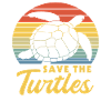 Save The Turtles Retro