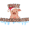 Weihnachten Geschenke Schwein Design