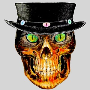 Halloween Totenkopf
