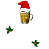 Weihnachtsbierkrug Weihnachtsfreude