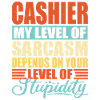 Cashier Sarcasm Funny Cashier