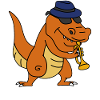 Trompettiste T Rex Jazz