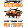 Roter Panda Geschenk Red Panda
