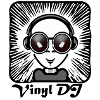 Vinyl DJ schwarz
