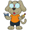 Dog Nerd Book Glasses