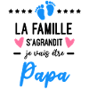 famille s'agrandit Papa naissance