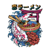 Ramen Cat Japan Kawaii