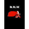 Running Santa Claus