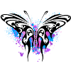 Butterfly ink