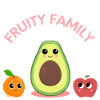 Fruity Family Vegan Design