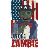 Scary Halloween Uncle, Zombie, America