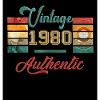 80 authentische Vinil Jubiläum