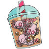 Axolotl In Bubble Tea