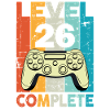 Level 26 Complete Gaming Birthday