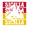 Sicily flag Sicily Palermo Italy