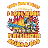 Fireman, pride, dad.