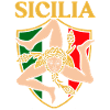 Sicily flag Sicily Palermo Italy
