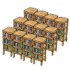 bücherregale lesen buch
