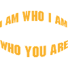 become who you are