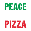 Pizza Italie Peace Love Pizza