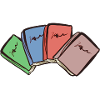 read four books cartoon