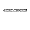 Ganz klares nein