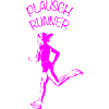 PLAUSCH RUNNER | Joggerin | Vectorgraphic