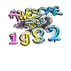 Awesome since 1982 Graffiti Motiv