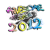Awesome since 2012 Graffiti Motiv