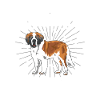 Bernhardiner Geschenk Hunde