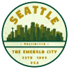 Seattle Emerald City Skyline