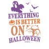 Everything is better on Halloween