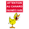 Attention au canard jaune