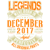 2017 December Birthday Legend