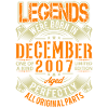 2007 December Birthday Legend