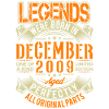 2009 Décembre Birthday Legend