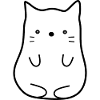 Cat black