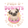 Mops Donut Lover Mädchen