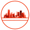 Oklahoma City Skyline Badge