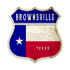 Brownsville Texas Crest Flag Design