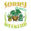 Désolé que ce week-end