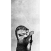 Smoking otter