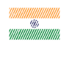 Indien Flagge