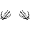 Skeleton Hands Chest