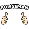 Policeman Profession Gift Idea